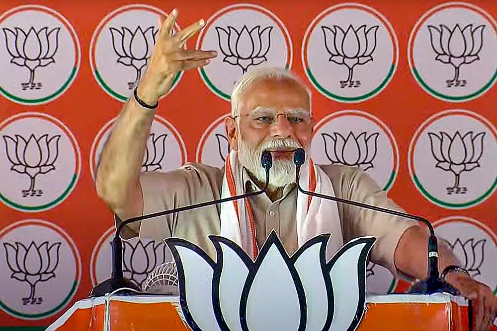 | Photo: PTI : PM Modi scheduled to campaign for the BJP candidates in Odisha