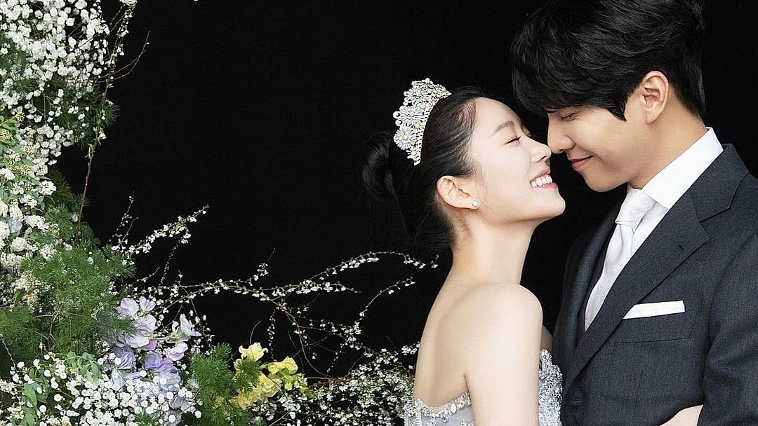 Instagram : Lee Seung-gi and Lee Da-in
