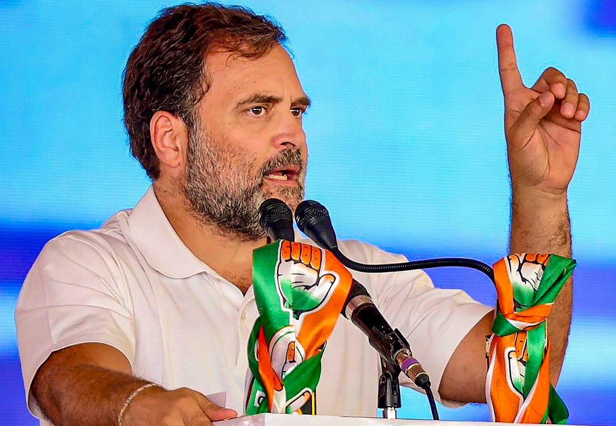 PTI : Rahul Gandhi in Rajasthan