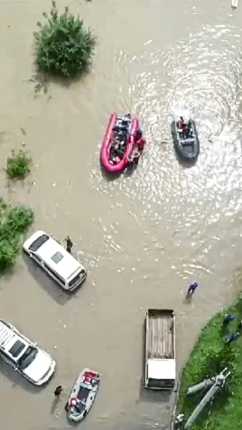 Floods In Russia's Far East 2023