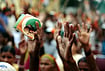 Poem On Elections' Tryst With Power And Privilege The India Today Group : Supporters take part in a support rally for Indian Minister for Science and Technology and Ocean Development Kapil Sabil before he leaves to file his election nomination papers in New Delhi on April 16, 2009.