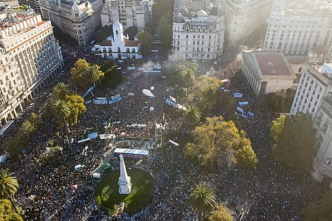 Protest In Argentina