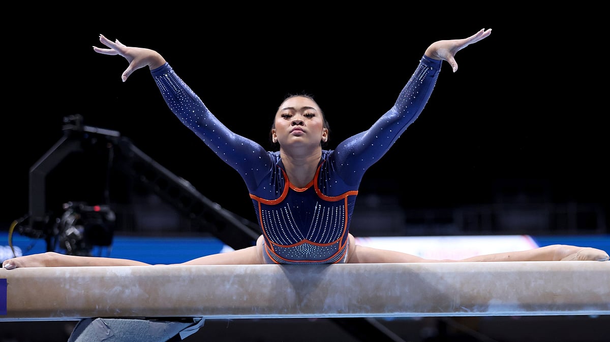 Suni Lee was diagnosed with a kidney disease for which she underwent treatment. - AP