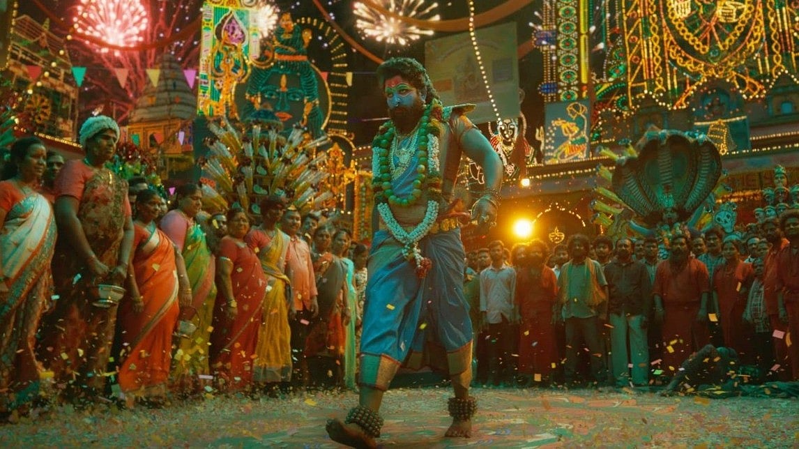 Instagram : A still of Allu Arjun from 'Pushpa 2' teaser