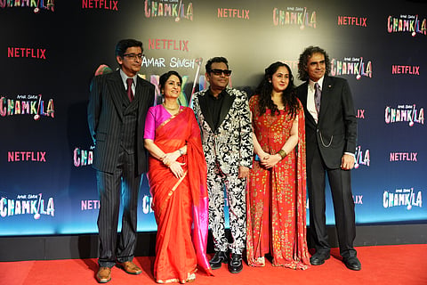 Team Of 'Amar Singh Chamkila'