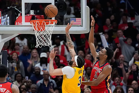 NBA: Los Angeles Lakers vs New Orleans Pelicans