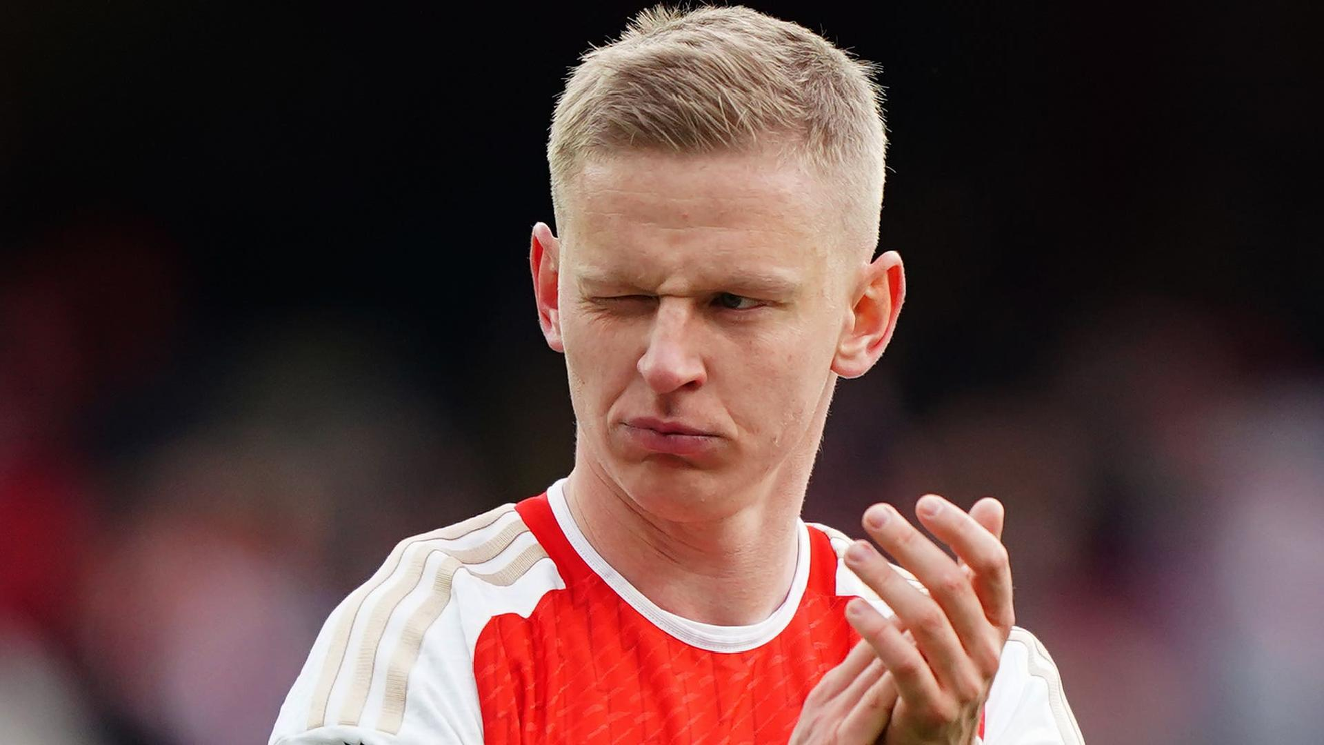 Oleksandr Zinchenko is in confident mood. - Zac Goodwin/PA