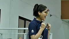 Esha Singh outshines Olympic medalist Manu Bhaker to win gold in 25m pistol at the ISSF World Cup. - Instagram/EshaSingh