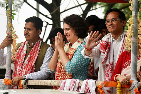 Priyanka Gandhi Vadra in Jorhat