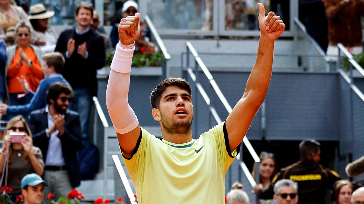 Carlos Alcaraz dominated Thiago Seyboth Wild on Sunday