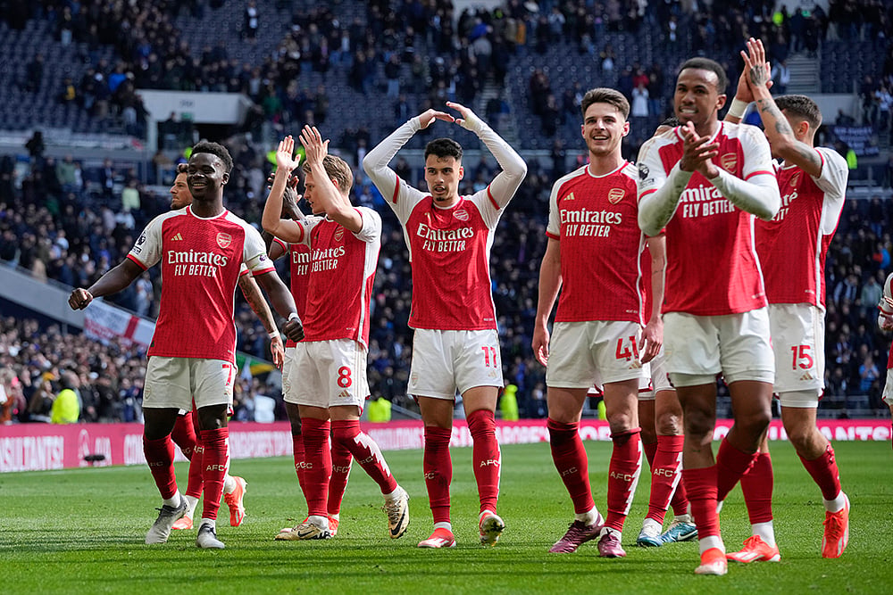 | Photo: AP/Kin Cheung : EPL 2023-24: Arsenal vs Tottenham Hotspur