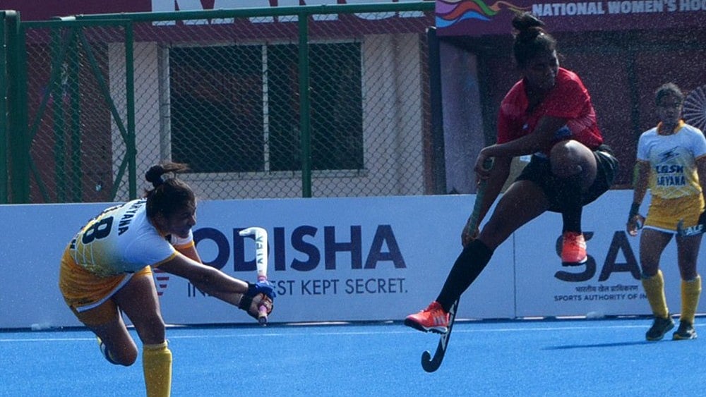 X/@TheHockeyIndia : Odisha outclassed Haryana 4-1
