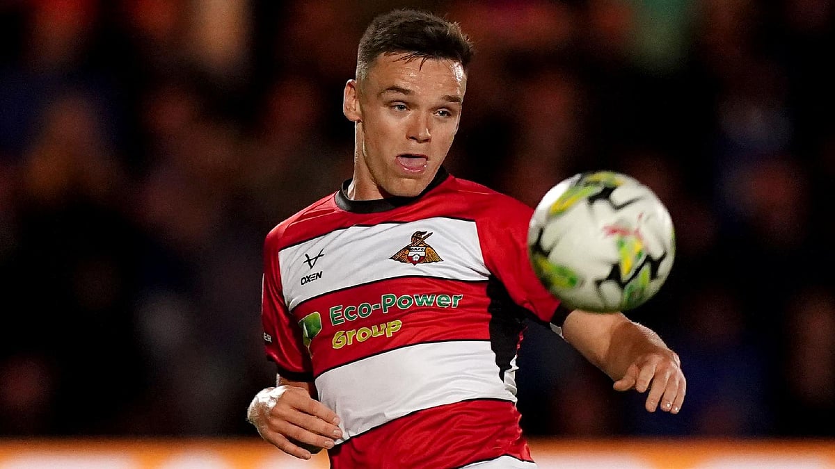 Photo: Mike Egerton/PA : Owen Bailey struck for Doncaster.