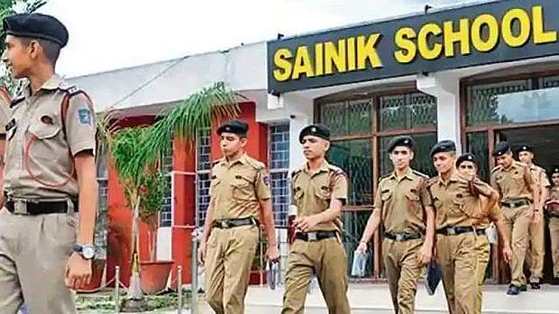 PTI : The students at Sainik School |
