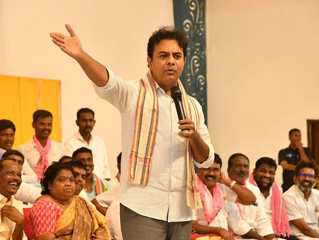 X/@BRSparty : KT Rama Rao, who was the municipal administration minister in the BRS regime, was instrumental in hosting the race in Hyderabad last year.