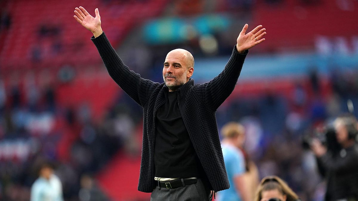 Adam Davy/PA : Pep Guardiola hopes his players can cool off ahead of their next game.