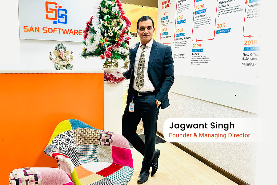 Jagwant Singh - Founder and MD, Sans Softwares - null