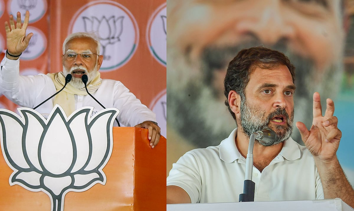 PTI : PM Modi and Rahul Gandhi