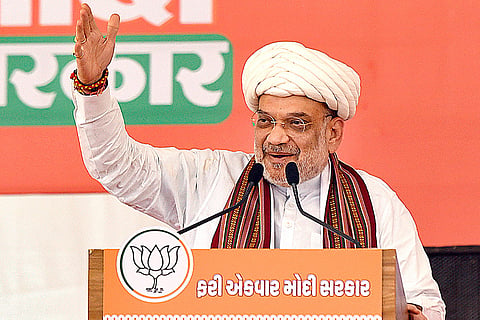 Amit Shah campaigns in Gujarat