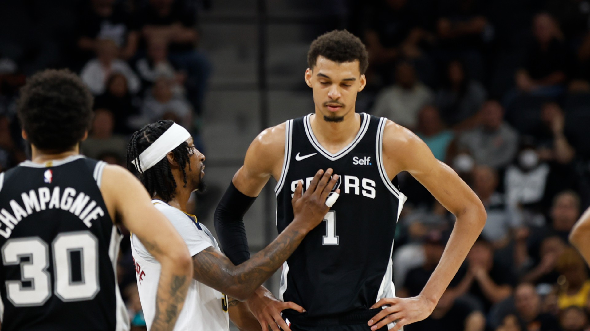 Victor Wembanyama has nevertheless enjoyed a fine rookie season in the NBA, having been selected as the No.1 overall pick in last year's Draft. - null