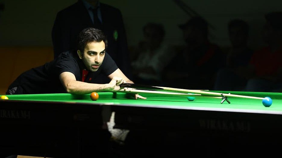X/@Pankaj Advani : Ace Indian cueist Pankaj Advani.