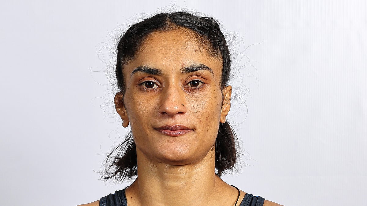 X/United World Wrestling : File photo of India's Paris Olympics-qualified wrestler Vinesh Phogat. 