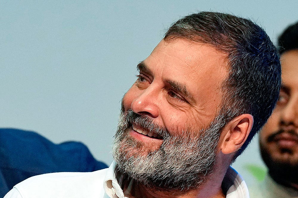 File Photo : Rahul Gandhi holds roadshow in north Kerala district. |