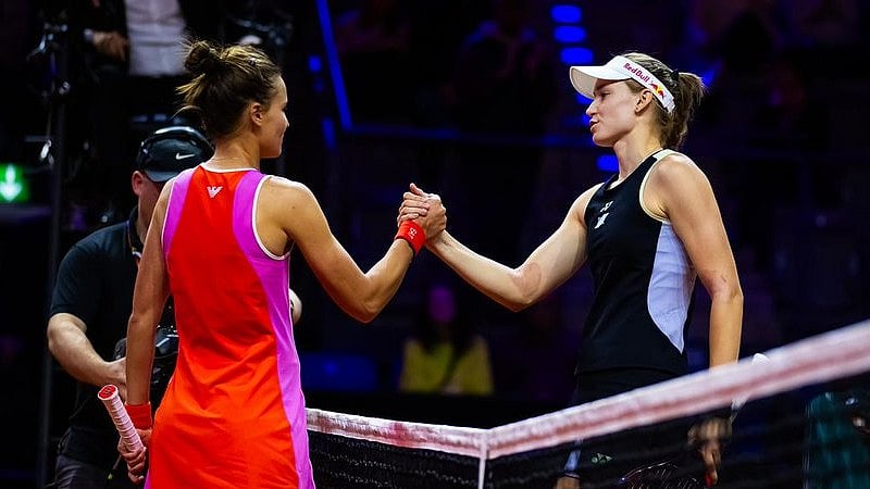 Photo: X/ @jeu_set_etmatch : Elena Rybakina And Marketa Vondrousova make their way into the quarter-finals.