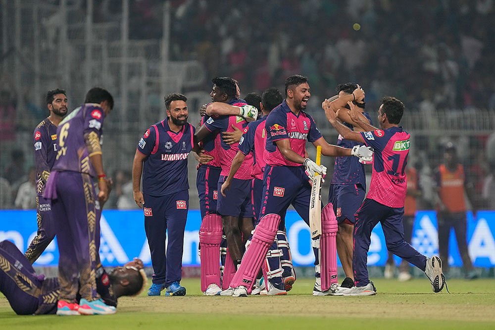 Photo: AP/Bikas Das : IPL 2024: KKR Vs RR