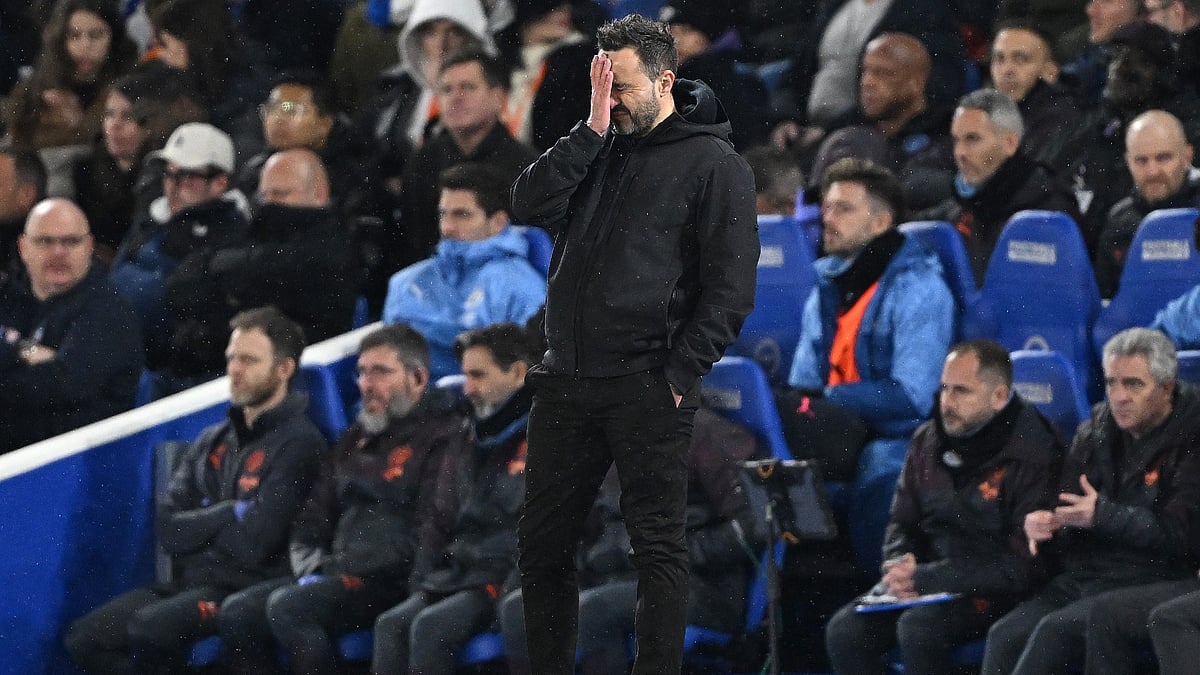 Brighton manager, Roberto De Zerbi.