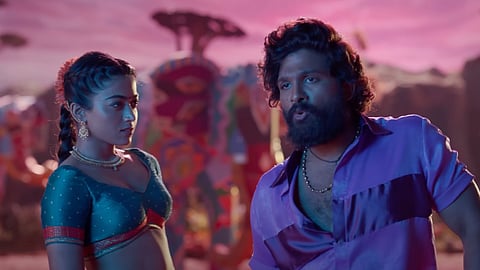A still from 'Pushpa: The Rise'