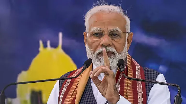 PM Modi hit out at the alliance of Samajwadi Party and Congress | - PTI