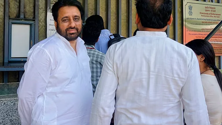Aam Aadmi Party (AAP) MLA Amanatullah Khan | - PTI