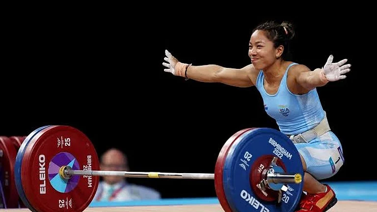 Mirabai Chanu had won the gold medal at the Birmingham Commonwealth Games in 2022. - X/Saikhom Mirabai Chanu