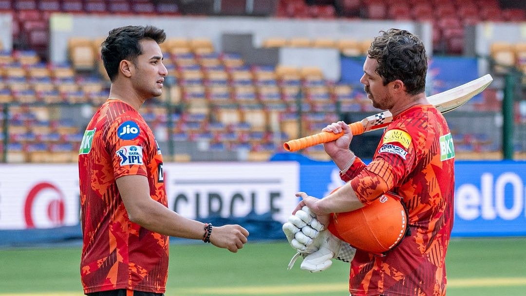 SRH openers Travis Head and Abhishek Sharma - X/@SunRisers