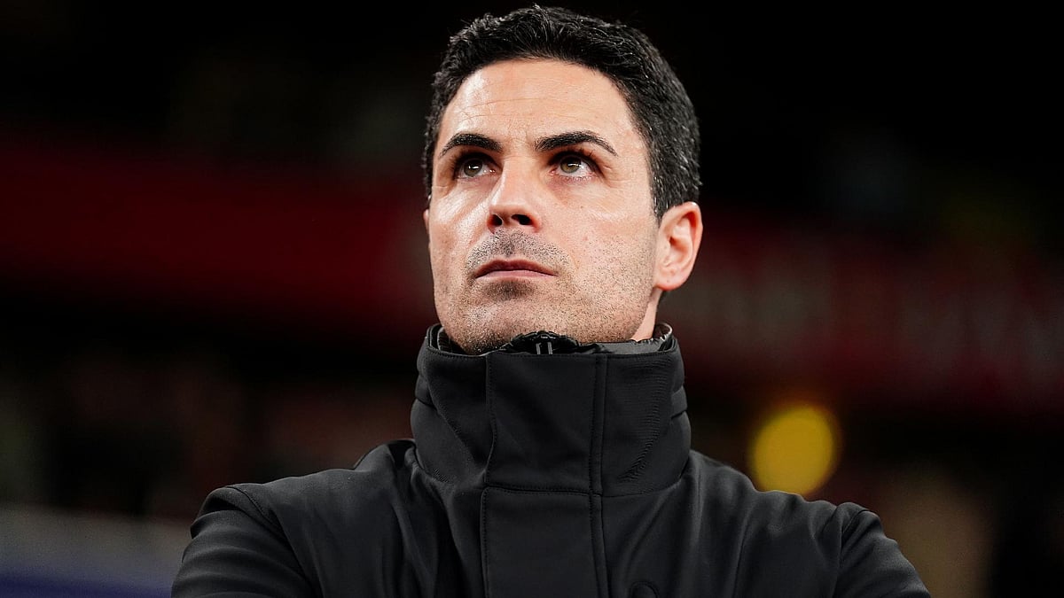 Arsenal manager Mikel Arteta -  Zac Goodwin/PA