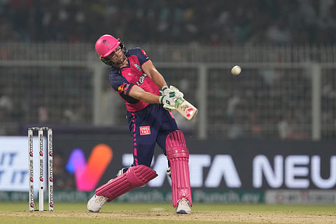 Jos Buttler ended up with an unbeaten 107 off 60 balls as RR beat KKR by 2 wickets.