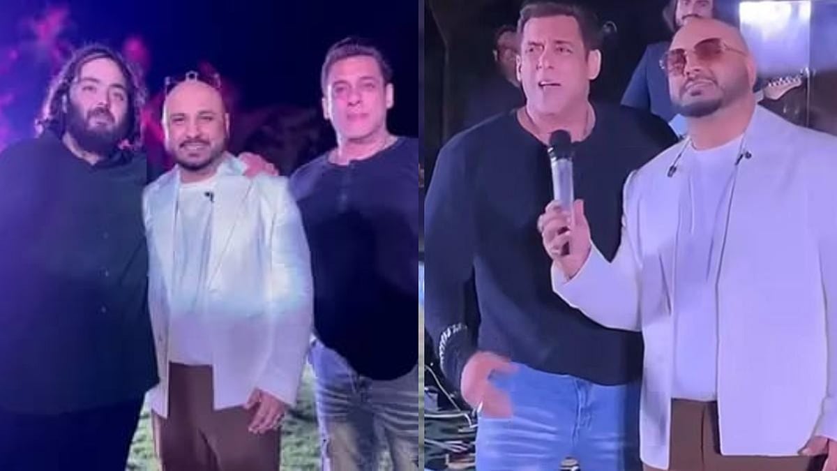 Instagram : Salman Khan and B Praak attend Anant Ambani's birthday bash