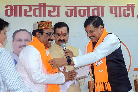 Congress leaders join BJP
