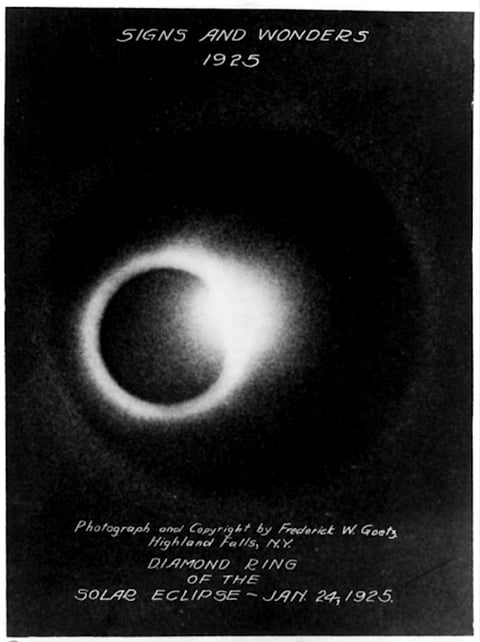 1925 eclipse