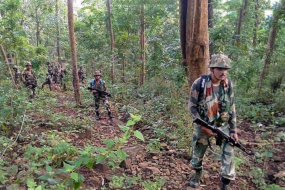 PTI/File : The gunfight took place in a forest near Pidia village under Gangaloor police station limits