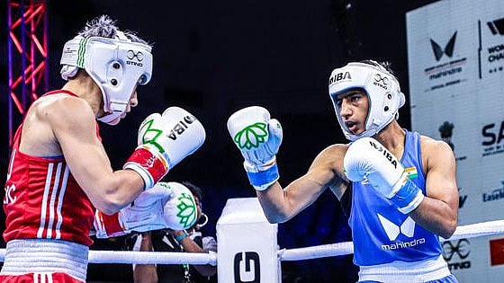 Photo: X/ @thefield_in : Preeti Pawar (54kg) will kickstart her challenge against Uzbekistan's Uktamova Nigina in the women’s U-22 category on Tuesday.