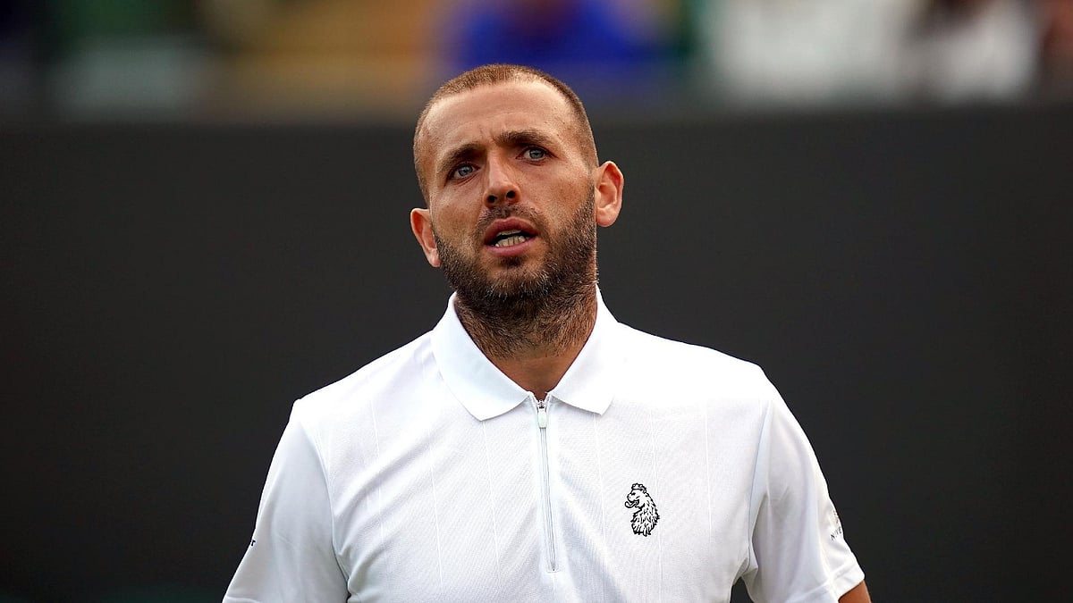 Dan Evans suffered a first round defeat at the Monte Carlo Masters 
 - (Adam Davy/PA)