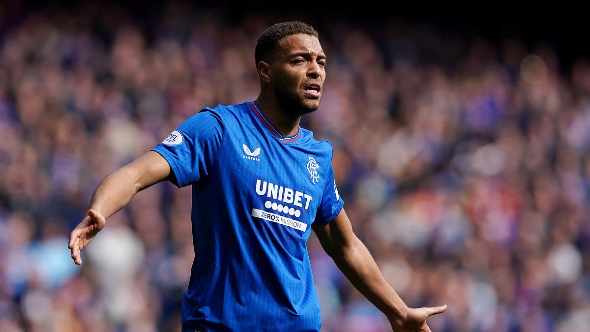 Andrew Milligan/PA : Rangers’ Cyriel Dessers looks forward to Celtic Park finale.