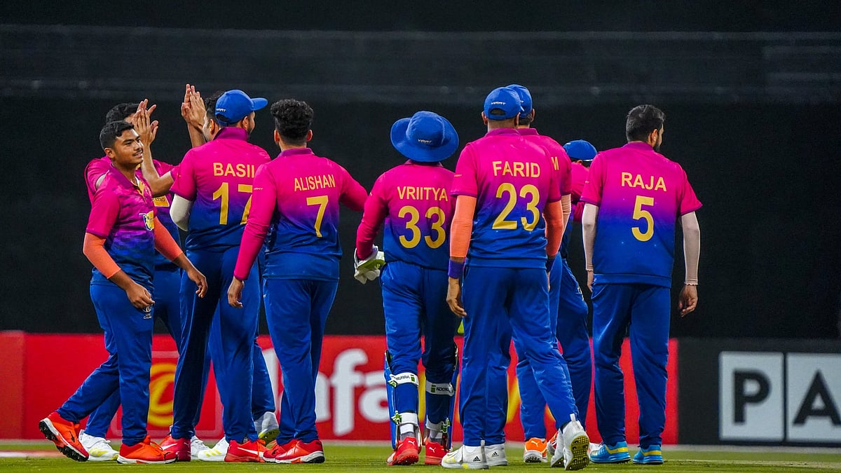 UAE cricket team file photo, February 2024, UAE Cricket Official Twitter