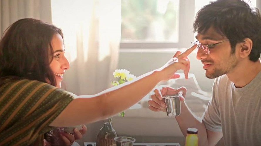 Vidya Balan and Pratik Gandhi in 'Do Aur Do Pyaar'