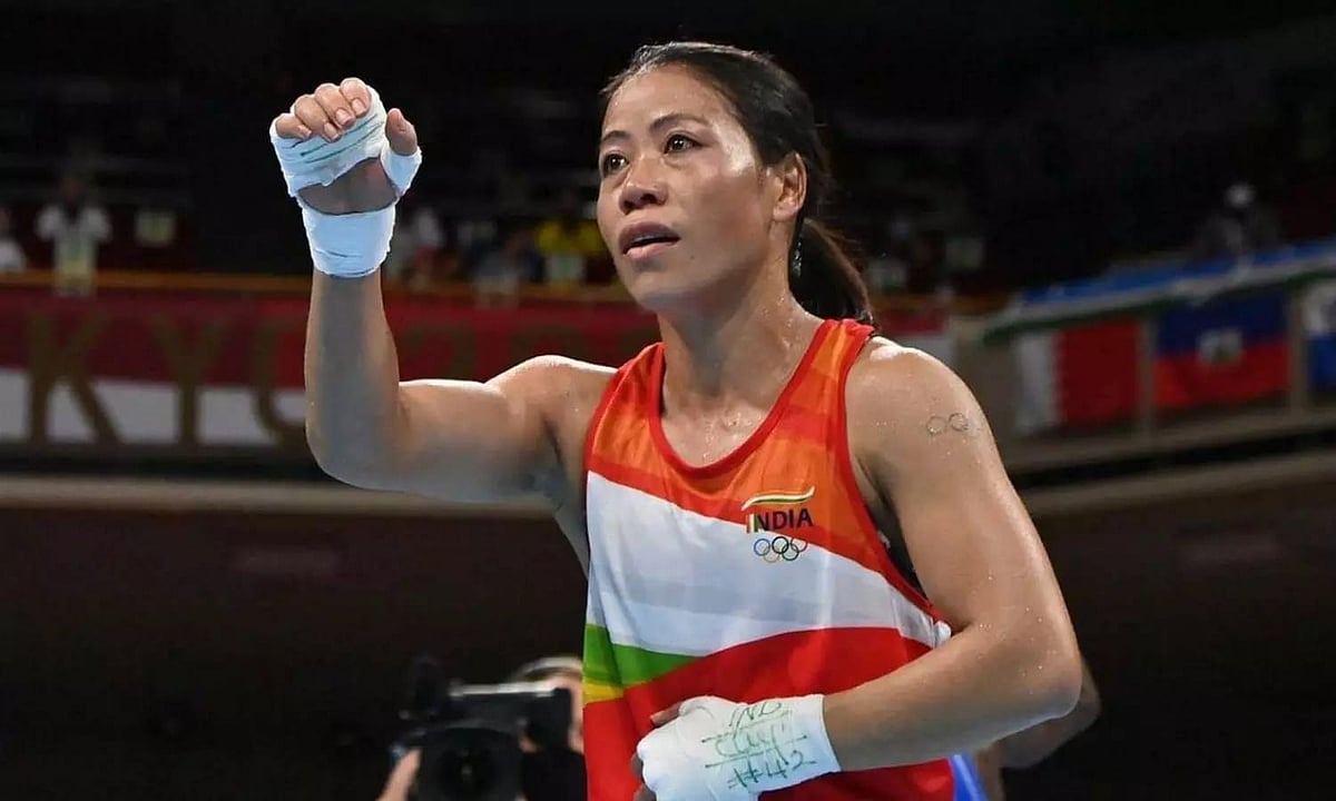 File photo of Indian boxing legend MC Mary Kom.  - null