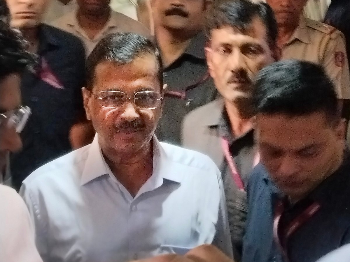 PTI : Delhi Chief Minister and AAP Convenor Arvind Kejriwal