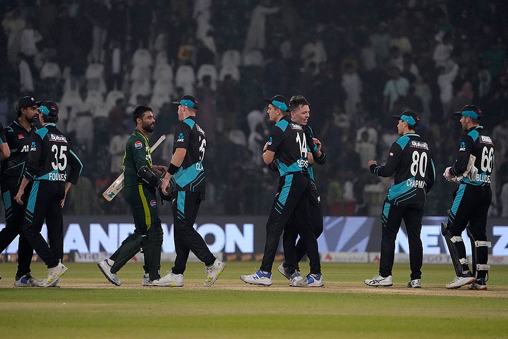 Photo: AP/K.M. Chaudary : PAK Vs NZ, 4th T20I
