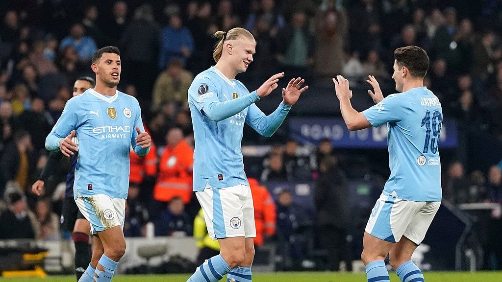 Manchester City will travel to Real Madrid for the first leg of the UEFA Champions League 2023-24 quarter-finals. - AP